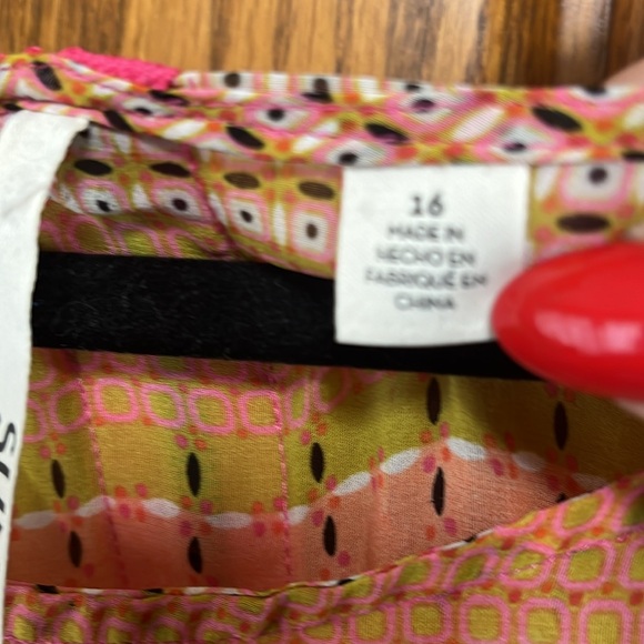 Nwot Sunset Rd size 16 gathered waiste coverup. - Picture 2 of 9